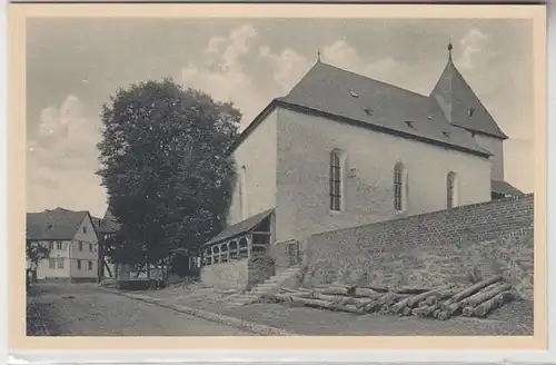 58915 Ak Kölschhausen église vers 1930