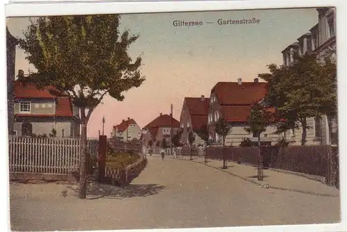 58887 Ak Gittersee Gartenstrasse um 1910