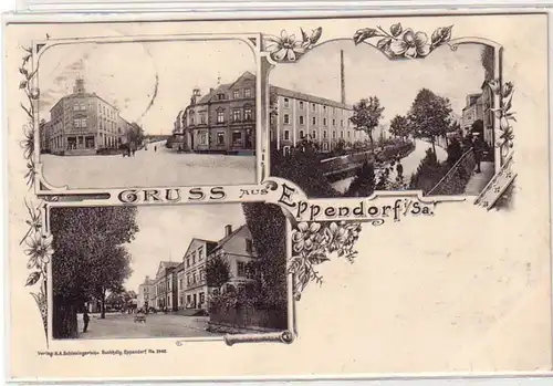 58882 Mehrbild Ak Gruß aus Eppendorf in Sachsen 1911