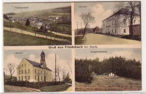 58875 Mehrbild Ak Gruss aus Friedebach bei Sayda 1929