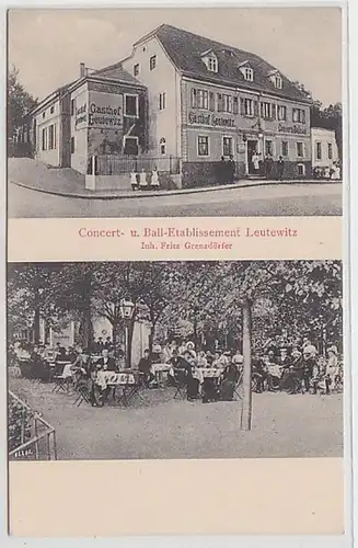 58807 Mehrbild Ak Leutewitz Concert- und Balletablissement um 1920