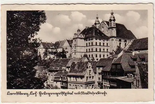 58802 Ak Landsberg am Lech Heiligengeistspital mit Malteserkirche 1942