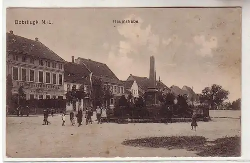 58792 Ak Dobrilugk N.L. Hauptstrasse um 1910