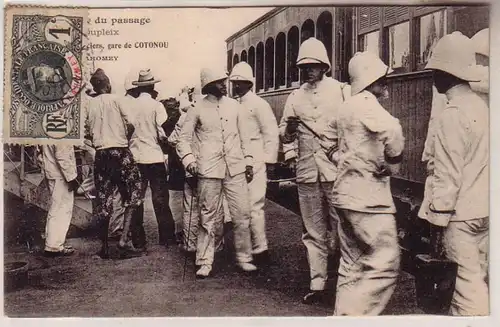 58763 Ak Dahomey Gare de Cotonou 1907