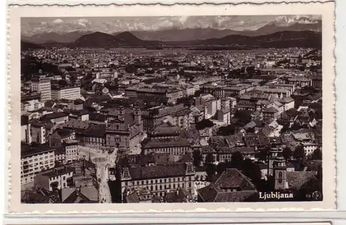 58759 Ak Ljubljana Laibach Slowenien Totalansicht um 1930