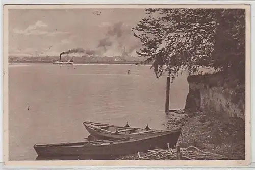58729 Ak Konstanz Ufer beim Jakob 1913