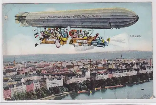 58710 Mehrbild Ak Grottau Restaurant zur Reichsgrenze 1903