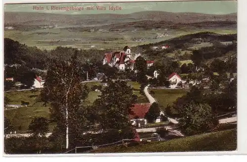 58711 Ak Hain dans les montagnes géantes avec Villa Idylle vers 1910