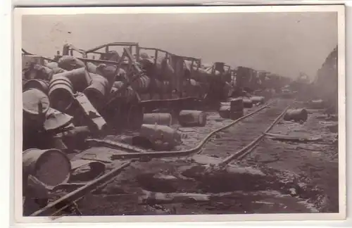 58626 Photo Ak Accroche-toi à plein régime sur le train de marchandises Russie pendant l'hiver 2e guerre mondiale