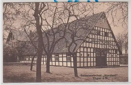 58390 Ak Enger i.W. Sattelmeierhof "Nordhof" um 1920