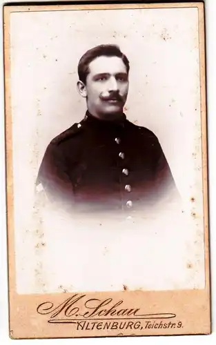 58372 Original Foto Soldat Altenburg um 1910