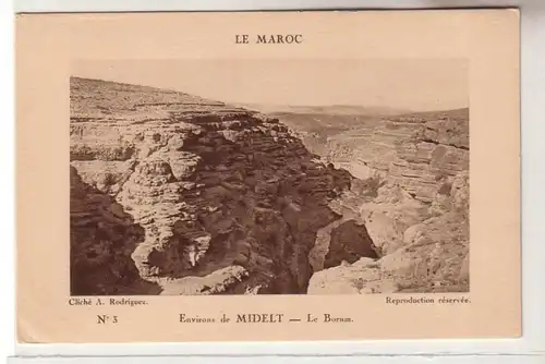 58330 Ak d'un légionnaire étranger allemand du Maroc Midelt Vue locale 1927