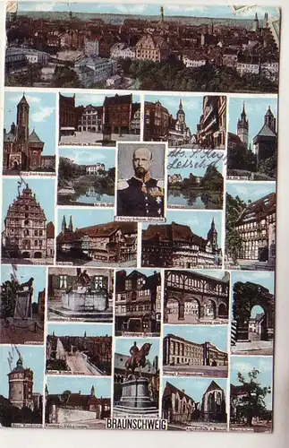 58299 Mehrbild Ak Braunschweig 1910