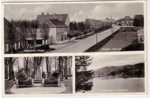 58276 Mehrbild Ak Raisdorf in Holstein 1938