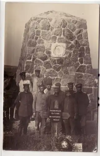 58273 photo Ak Olstrany Russie Monument 1ère guerre mondiale vers 1915