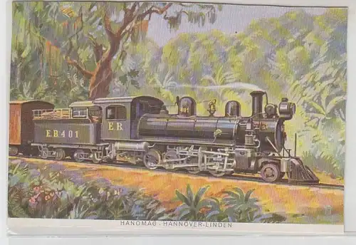 58268 Ak Hanomag Hannover Linden Locomotive de fret Brésil vers 1930