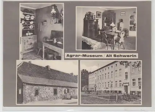 58258 Multi-image Ak Alt Schwerin Agrar Museum 1968