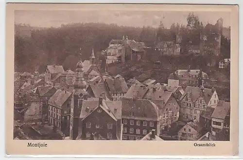 58213 Ak Montjoie Monschau Gesamtblick 1928