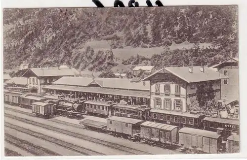 58169 Ak Franzensfest gare pendant la 1ère guerre mondiale 1918