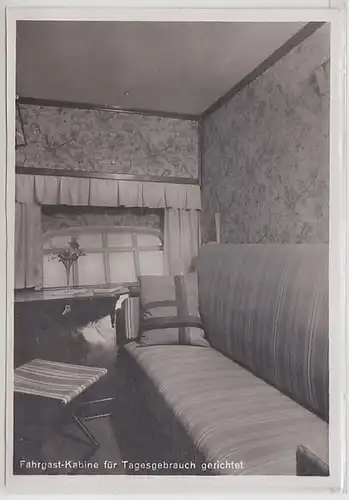 58134 Photo Ak Zeppelin Cabine passagers pour usage quotidien vers 1930