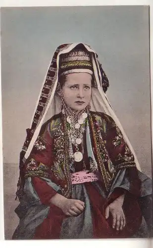 58103 Ak Junge Frau aus Bethlehem - Jeune Femme de Bethléem um 1910