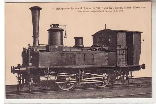 58094 2/2 gekuppelte Tender Lokomotive VII T um 1910