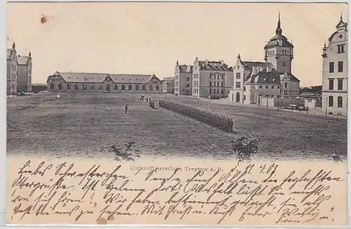 58075 Ak Unteroffiziersschule Treptow a.R. 1903