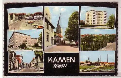 58037 Mehrbild Ak Kamen in Westfalen 1967