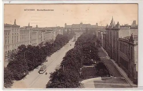 58028 Feldpost Ak München Maximillianstrasse 1916