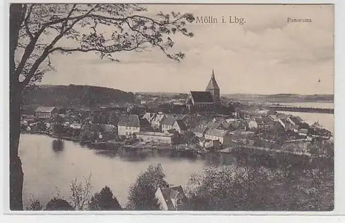 58005 Ak Mölln in Lüneburg Panorama 1911