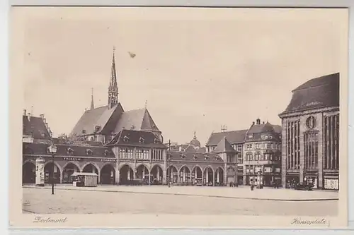 58001 Ak Dortmund Hansaplatz vers 1930
