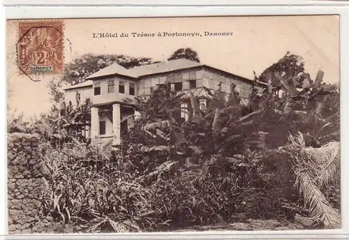 57989 Ak Dahomey L'Hôtel du Coffre-fort à Portonovo 1907