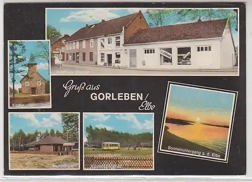 57973 Mehrbild Ak Gruß aus Gorleben an der Elbe 1973