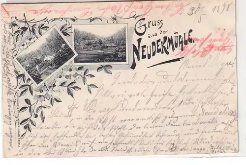 57963 Mehrbild Ak Gruß aus der Neudekmühle 1898