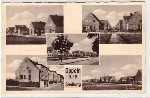 57945 Mehrbild Ak Oppeln in Oberschlesien Siedlung 1939