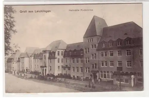 57940 Ak Gruß aus Leichlingen Heilstätte Roderbirke 1916