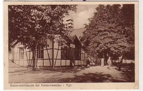 57936 Ak Biebersteinbaude bei Kaiserwaldau im Riesengebirge 1925