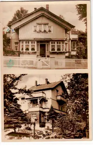 57914 Ak Bad Lausick Fremdenheim Haus Nitschke 1955