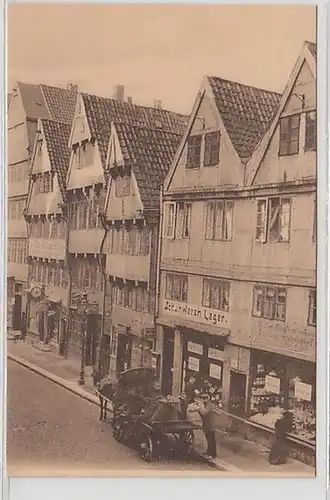 57897 Ak Alt-Hamburg Spitalerstraße Schuhwaren Entrepôt vers 1930