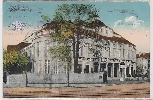 57891 Feldpost Ak Königsberg in Est Prussen Luisen Theater 1915
