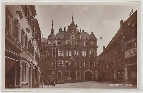 57866 Ak Kaufbeuren Rathaus 1930