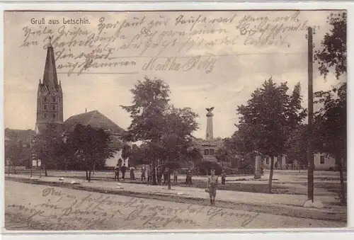 57864 Ak Gruß aus Letschin 1910