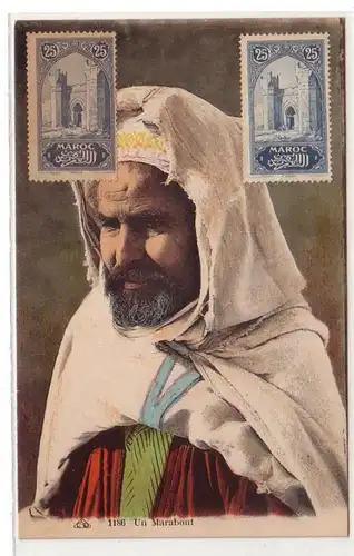 5773 Ak Maroc et Marabout un saint islamique vers 1925