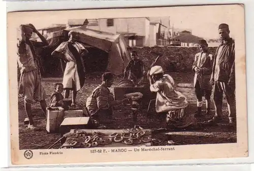 57713 Ak d'un légionnaire étranger allemand du Maroc Schmied 1927