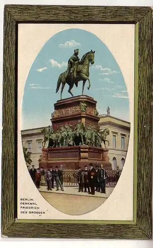 57511 Ak Berlin Monument Friedrich du Gross 1913
