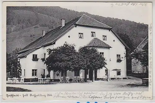 57458 Ak Ruhpolding Oberbayern Gasthaus Zell 1936