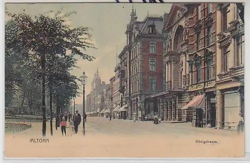 57451 Ak Altona Königstrasse 1913