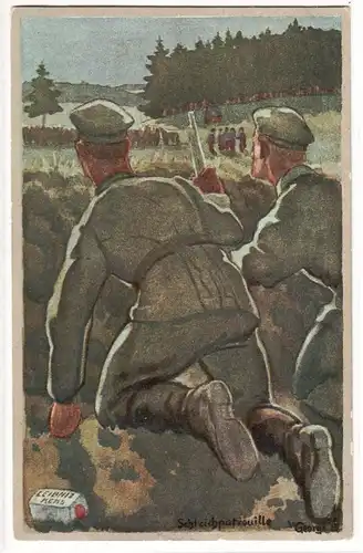 57269 Publicité Ak H. Bahlsens Keks Fabrik Hanovre 1ère Guerre mondiale 1914