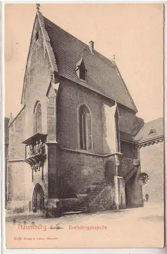 57169 Ak Naumburg an der Saale Dreikönigskapelle um 1900