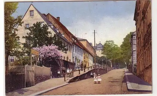 57082 Feldpost Ak Stadt Oederan Äußere Frankenberger Strasse 1916